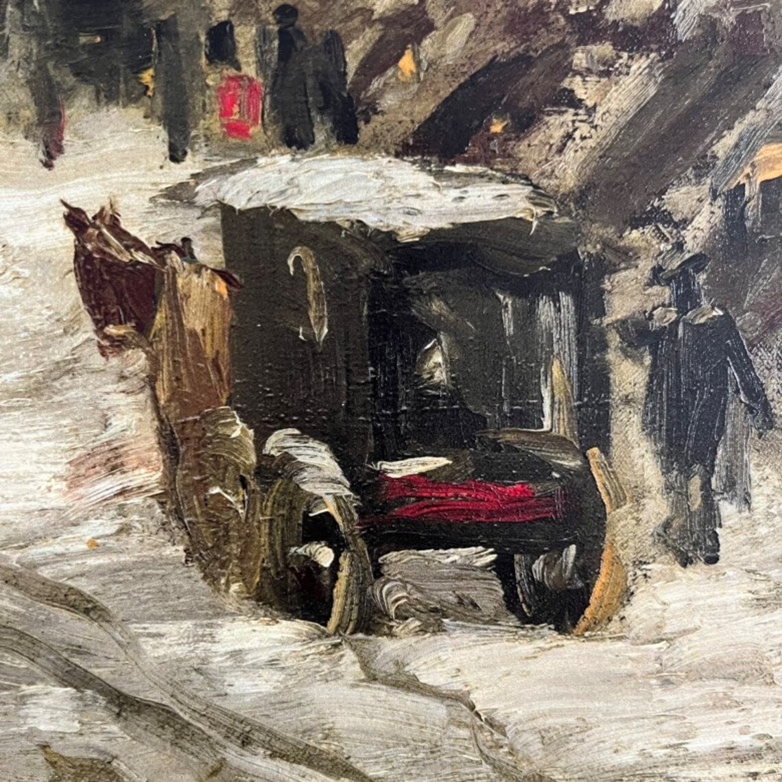 Snow In New York by Robert Henri Art Print - Image 2