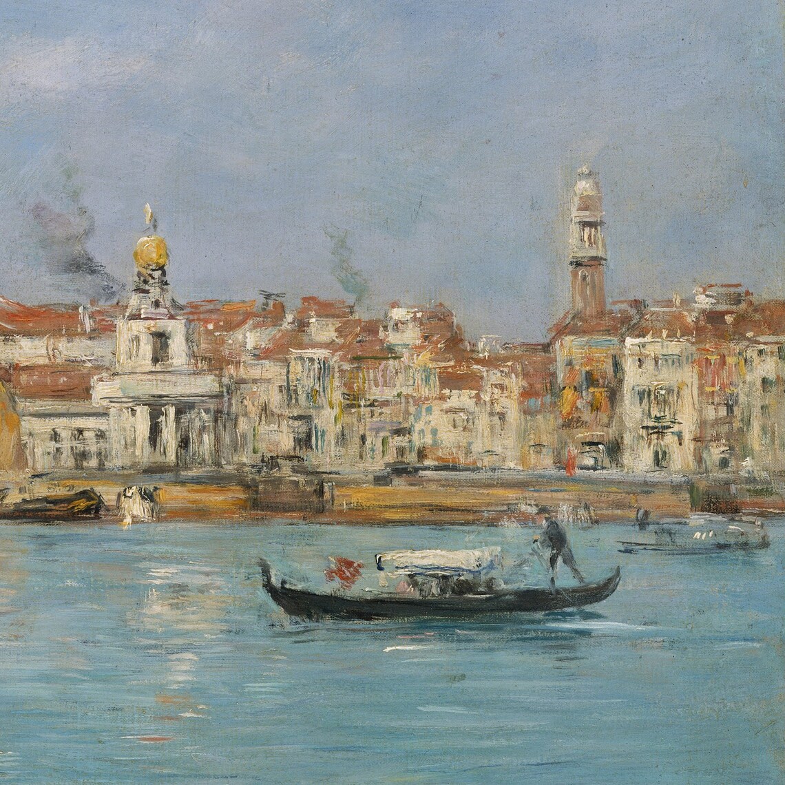 Venice Grand Canal with Santa Maria della Salute and Gondolas Poster - Image 3