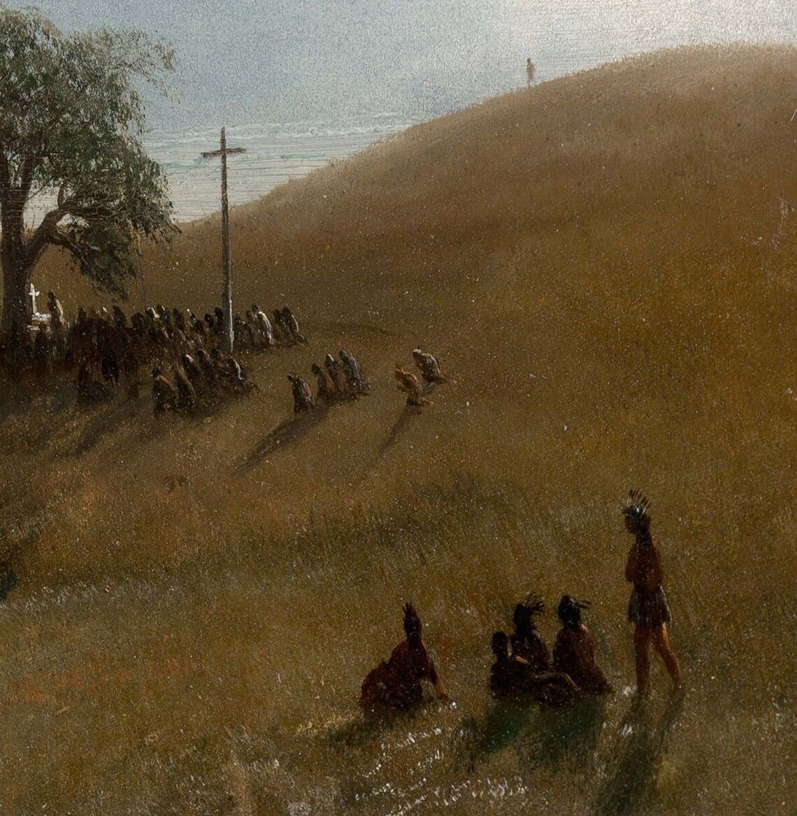 Albert Bierstadt Entrance into Monterey Coastal Hills Study Poster - Image 2