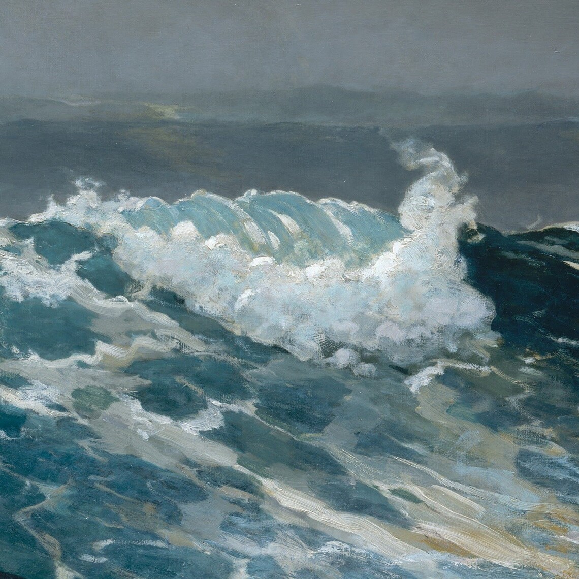 Northeaster by Winslow Homer Art Print, Oil Painting - Image 2
