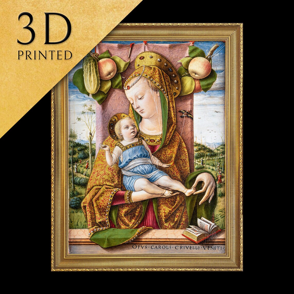 Carlo Crivelli Madonna and Child Renaissance Religious Art Print