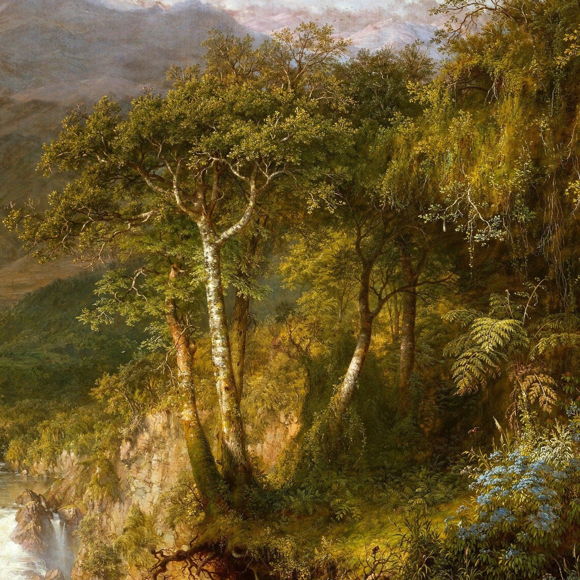 Heart Of The Andes by Frederic Edwin Church, Art Print - Image 2