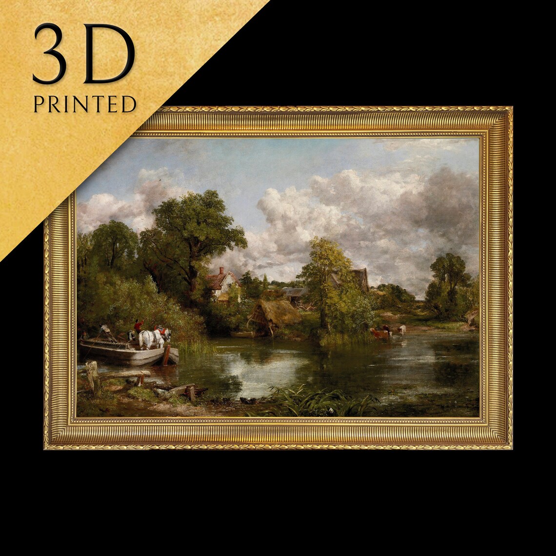 John Constable The Hay Wain Rural English Landscape Classic Poster