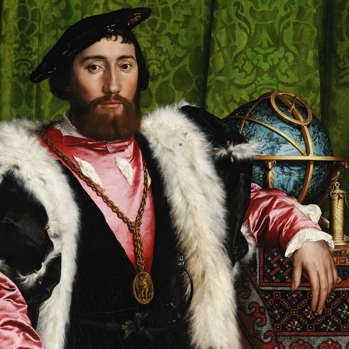 The Ambassadors by Hans Holbein Art Print - Image 2
