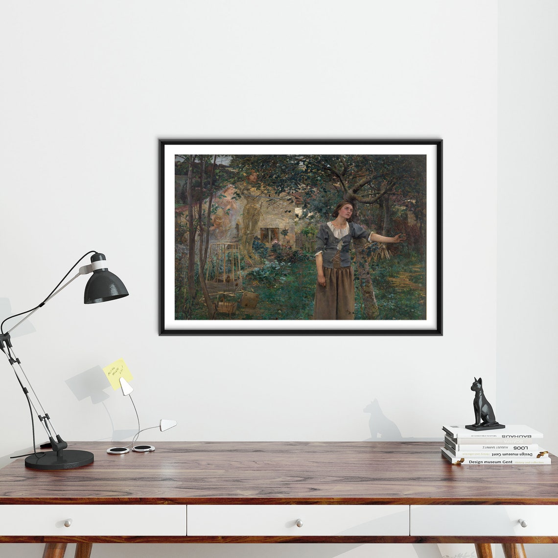Joan Of Arc, Classic Painting Art Print - Image 4