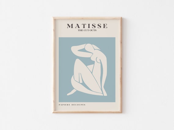 Matisse Cut Outs, Modern Museum Poster