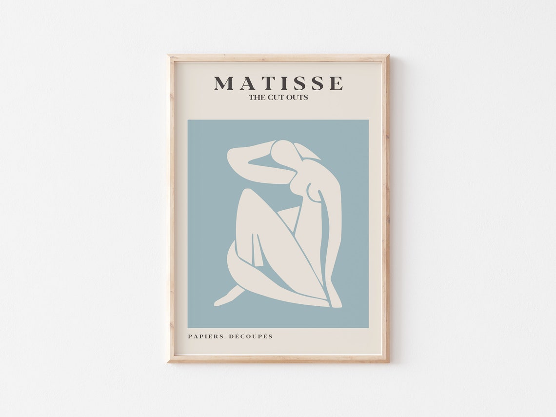 Matisse Cut Outs, Modern Museum Poster