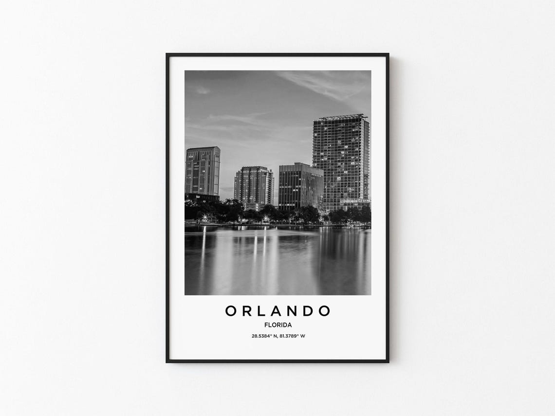 Orlando Travel Poster