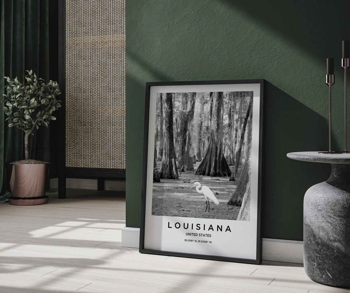 Louisiana Travel Poster - Image 2
