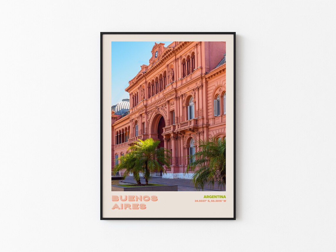 Buenos Aires Travel Poster Buenos Aires Print Buenos Aires Photo Print Buenos Aires Wall Decor Buenos Aires Picture Buenos Aires 3 - Image 3