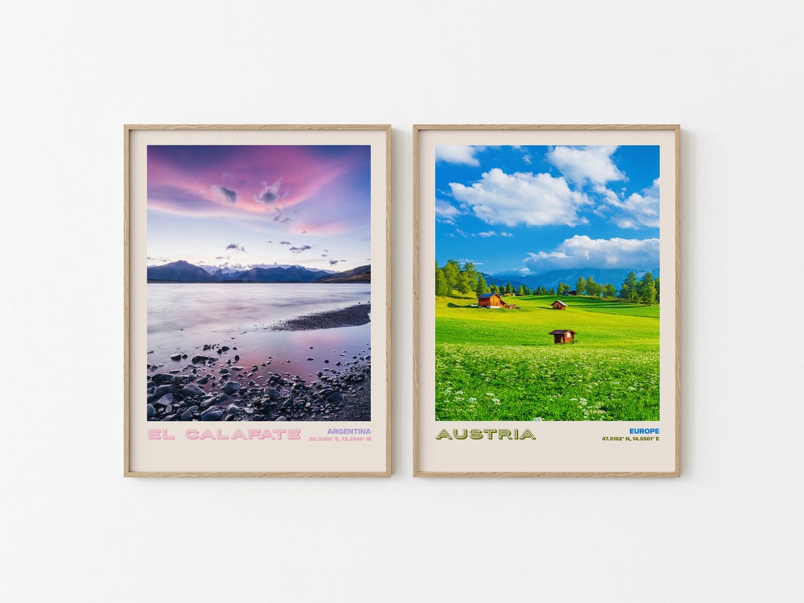 El Calafate Travel Poster El Calafate Print El Calafate Photo Print El Calafate Wall Decor El Calafate Travel Art El Calafate 2 - Image 2