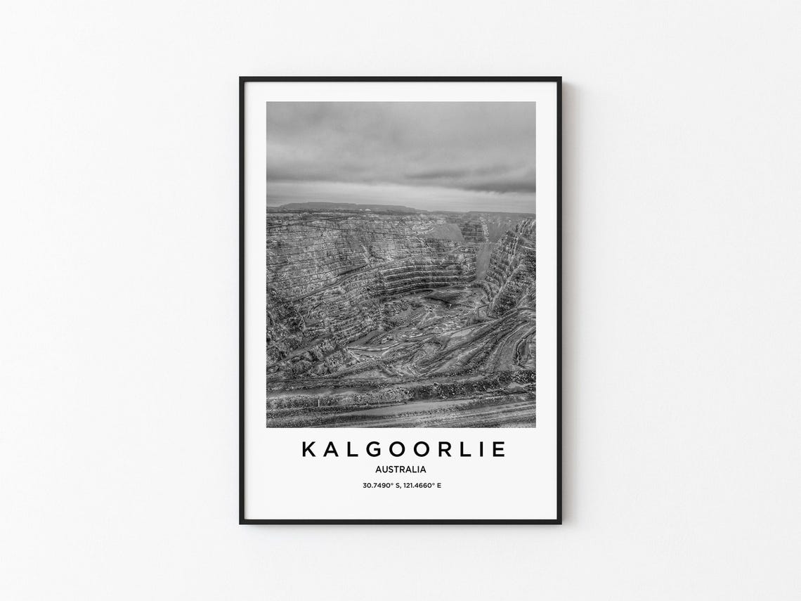 Kalgoorlie Travel Poster