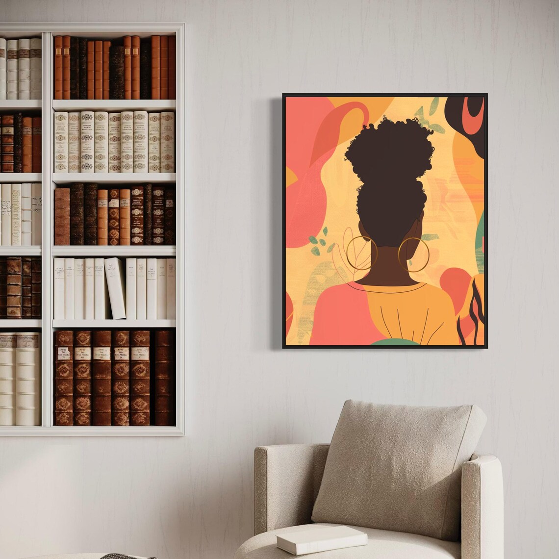Bold African Woman, Afrocentric Black Excellence - Image 6