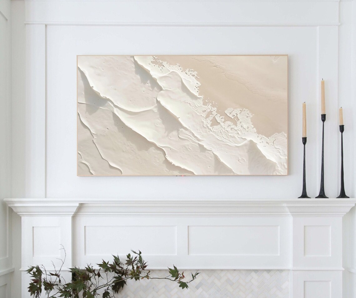 Summer Abstract Ocean Waves Seascape Travel Poster - Image 3