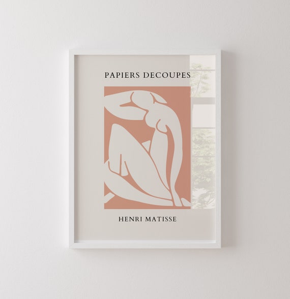 Matisse Woman Print Exhibition Poster Woman One Line Art Wall Decor Trendy Prints Gift Idea Home Decor