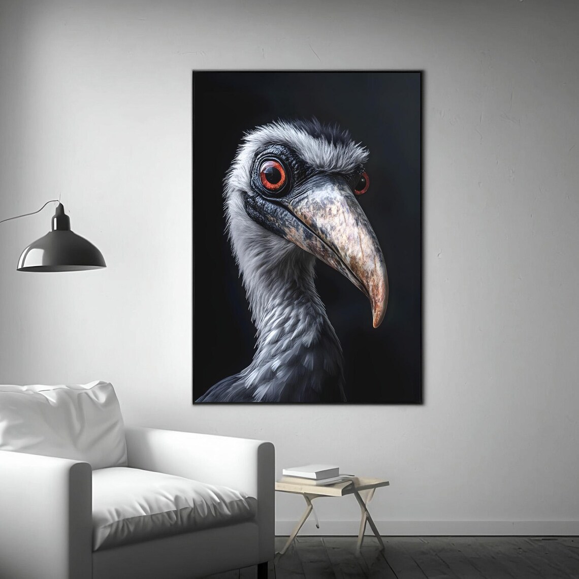 Hornbill Photo Poster, Tropical Wildlife Wall Art - Image 3