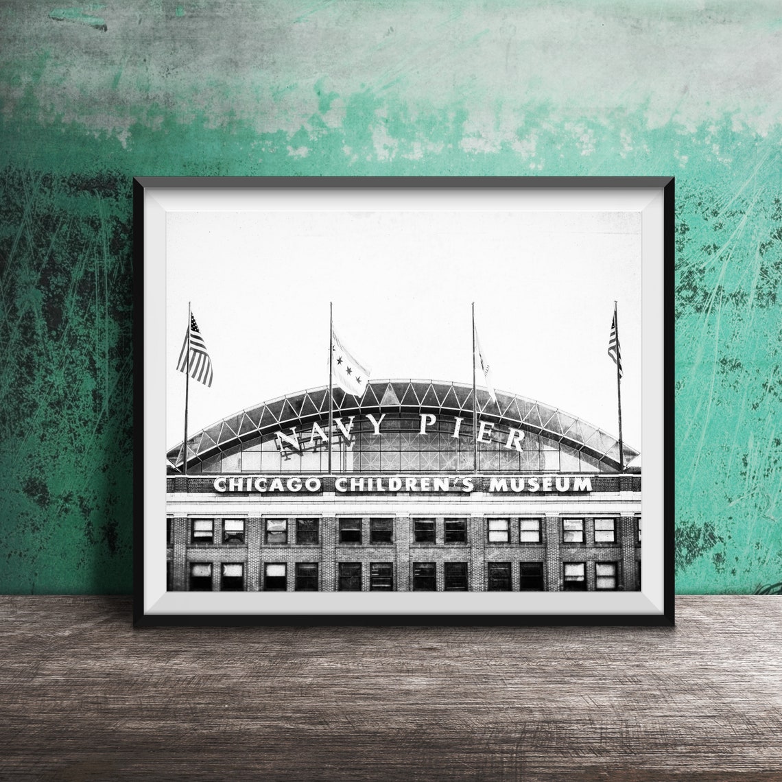 Navy Pier Chicago Childrens Museum Landmark Building Photo Poster - Image 2
