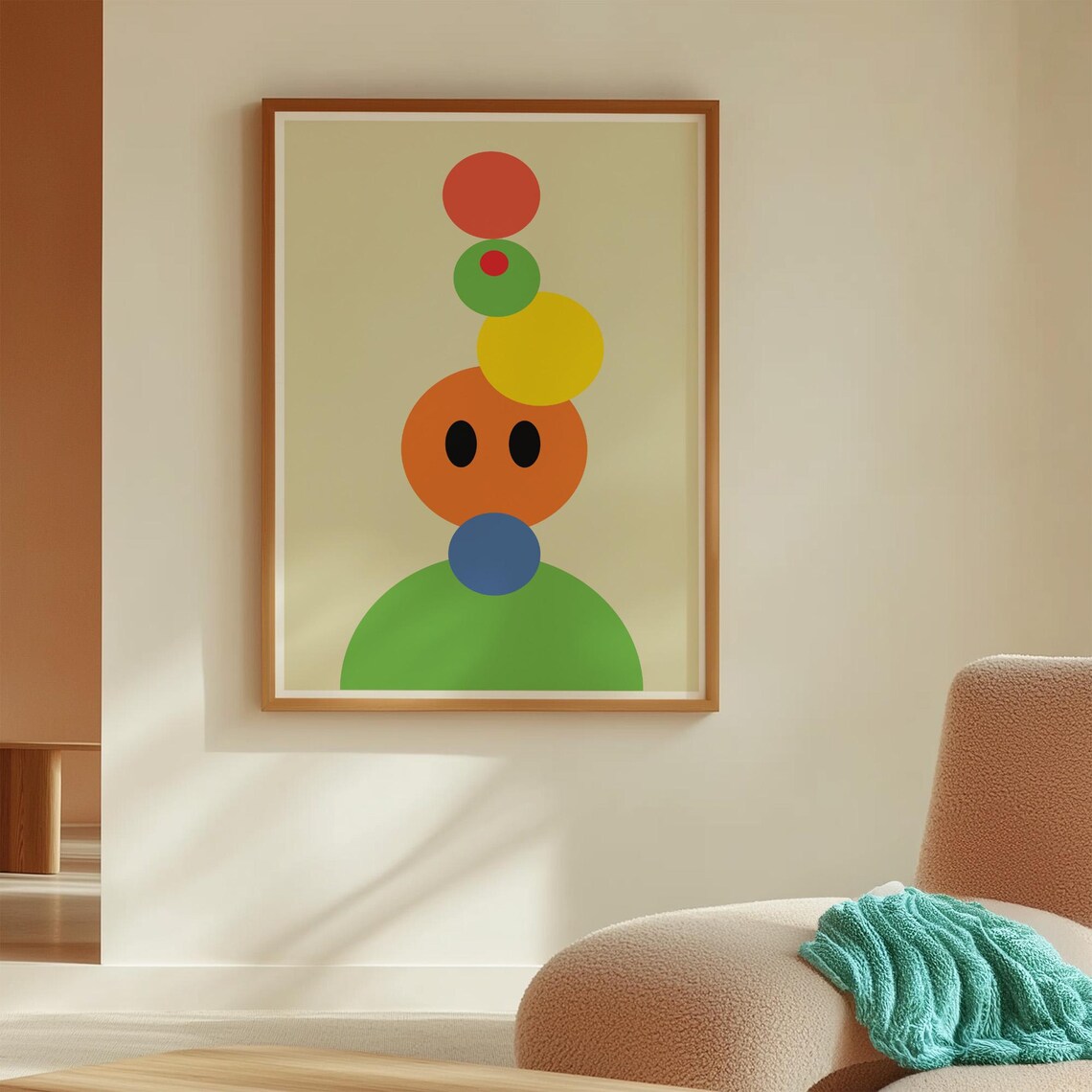 Modern Abstract Wall Art Print for Stylish Homes - Image 2