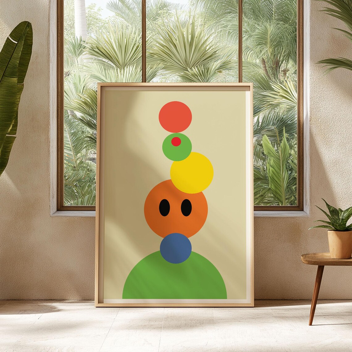Modern Abstract Wall Art Print for Stylish Homes