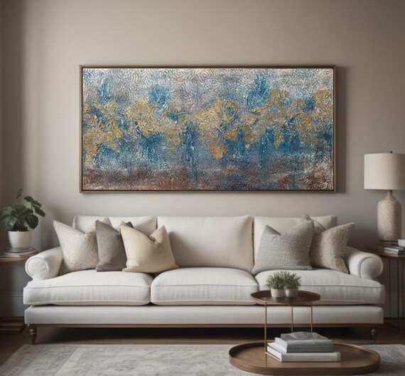 Abstract Painting Large Wall Art Modern Oil Painting Textured Wall Art Original Painting House Warming Gifts