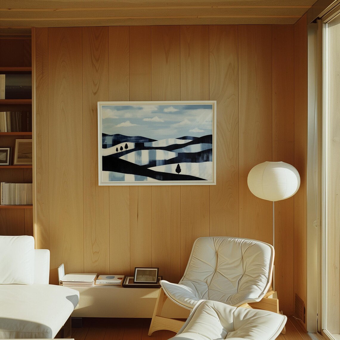 Modern Abstract Landscape, Minimalist Nature Print - Image 2