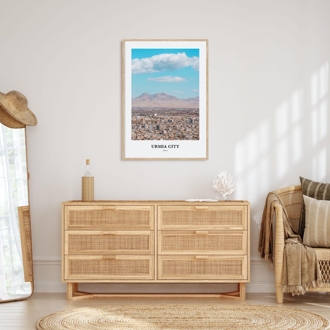Urmia City Print Urmia City Photo Poster Urmia City Travel Wall Art Urmia City Map Print Urmia City Photography Print Iran - Image 2