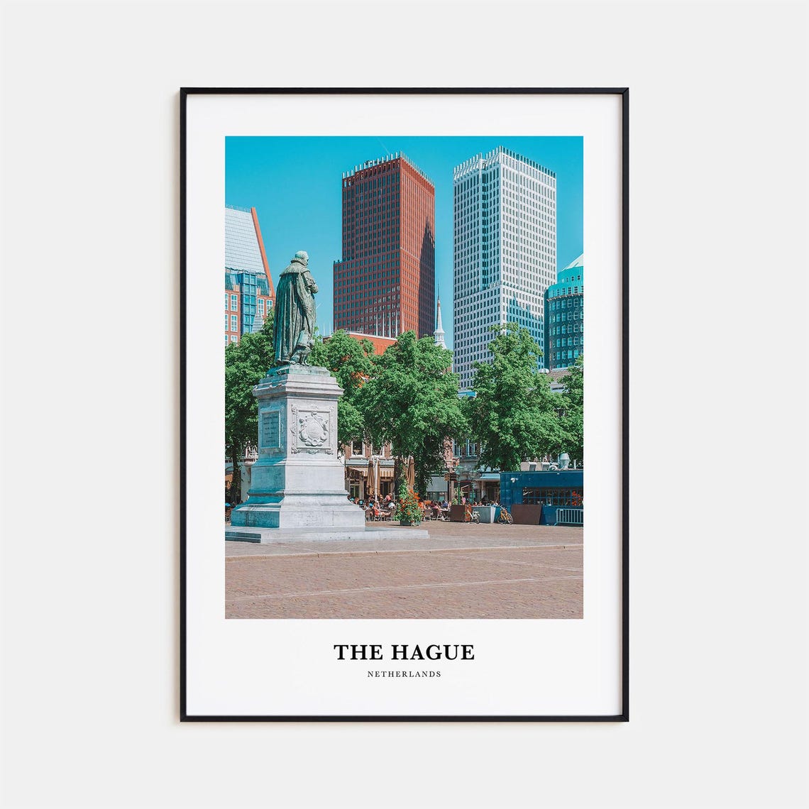 The Hague Print The Hague Photo Poster The Hague Travel Wall Art The Hague Map Print The Hague Photography Print The Hague Netherlands