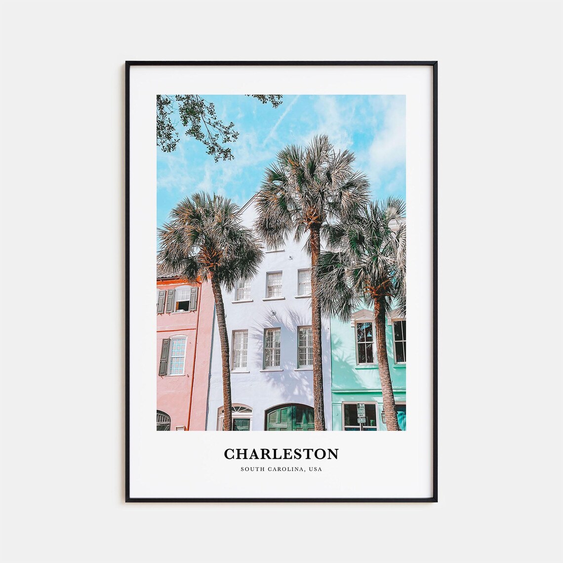 Charleston, South Carolina Travel Poster, No. 2