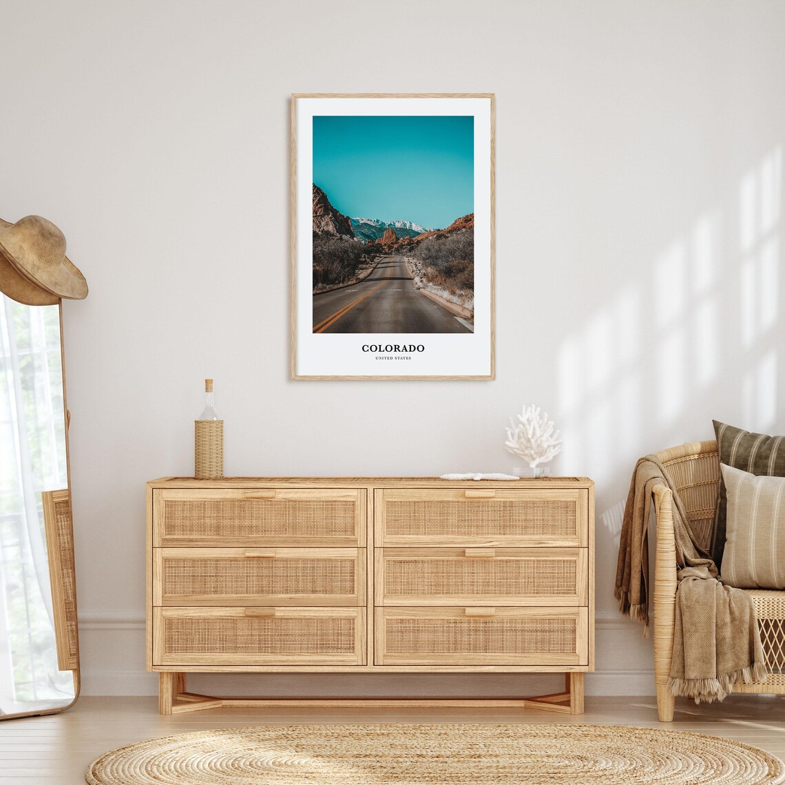 Colorado Travel Poster, United States Wall Art - Image 2