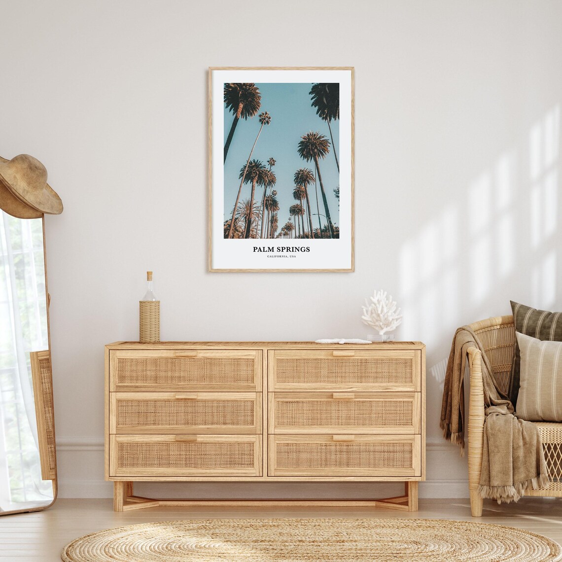 Palm Springs Photo Poster Wall Art Print - Image 2