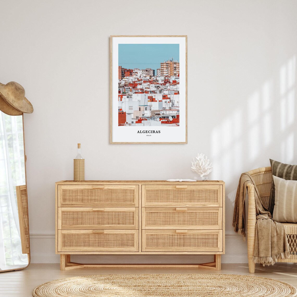 Algeciras Print Algeciras Photo Poster Algeciras Travel Wall Art Algeciras Map Print Algeciras Photography Print Algeciras Dcor Spain - Image 2