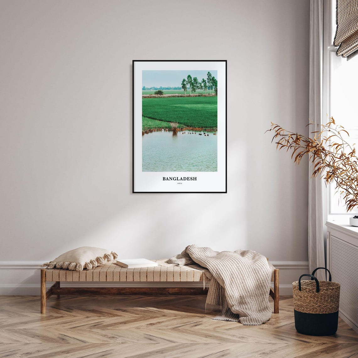 Bangladesh Print Bangladesh Photo Poster Bangladesh Travel Wall Art Bangladesh Map Print Bangladesh Photography Print Bangladesh Asia - Image 3