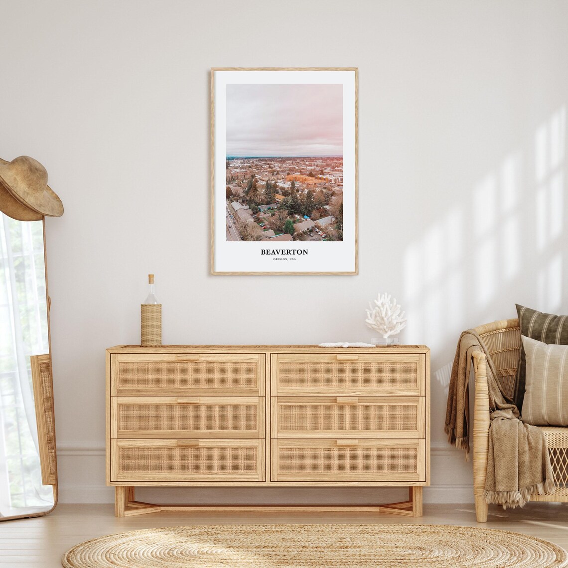 Beaverton Print Beaverton Photo Poster Beaverton Travel Wall Art Beaverton Map Print Beaverton Photography Print Beaverton Oregon Usa - Image 2