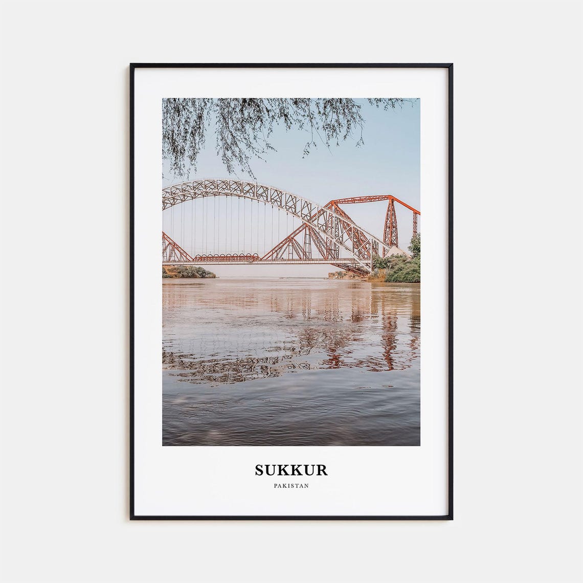 Sukkur Print Sukkur Photo Poster Sukkur Travel Wall Art Sukkur Map Print Sukkur Photography Print Sukkur Wall Dcor Pakistan