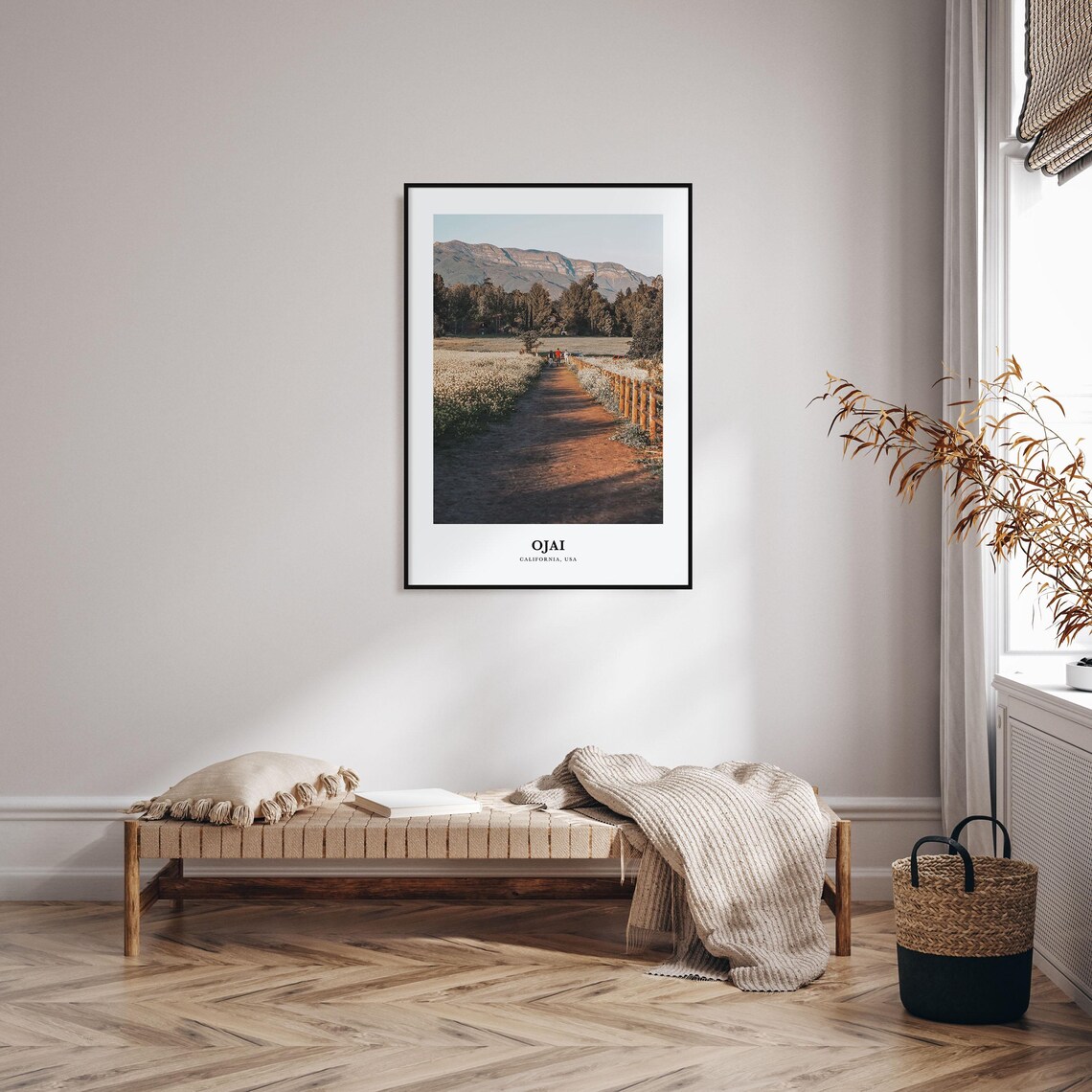 Ojai Travel Poster, California USA Wall Art - Image 4