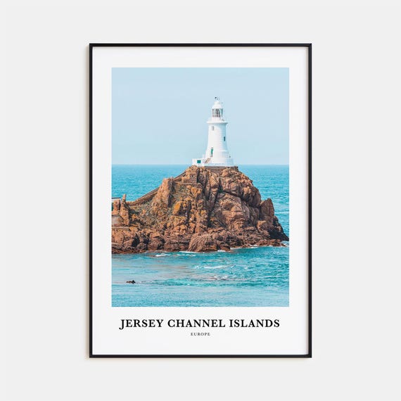 Jersey Channel Islands Print No 2 Jersey Channel Islands Photo Poster Jersey Channel Travel Wall Jersey Channel Jersey Channel Europe