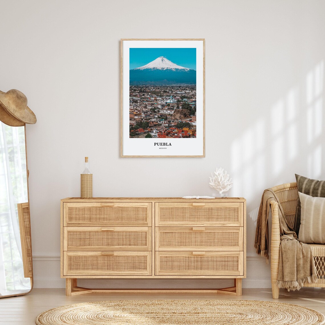 Puebla Travel Poster, Mexico Place Wall Art - Image 2