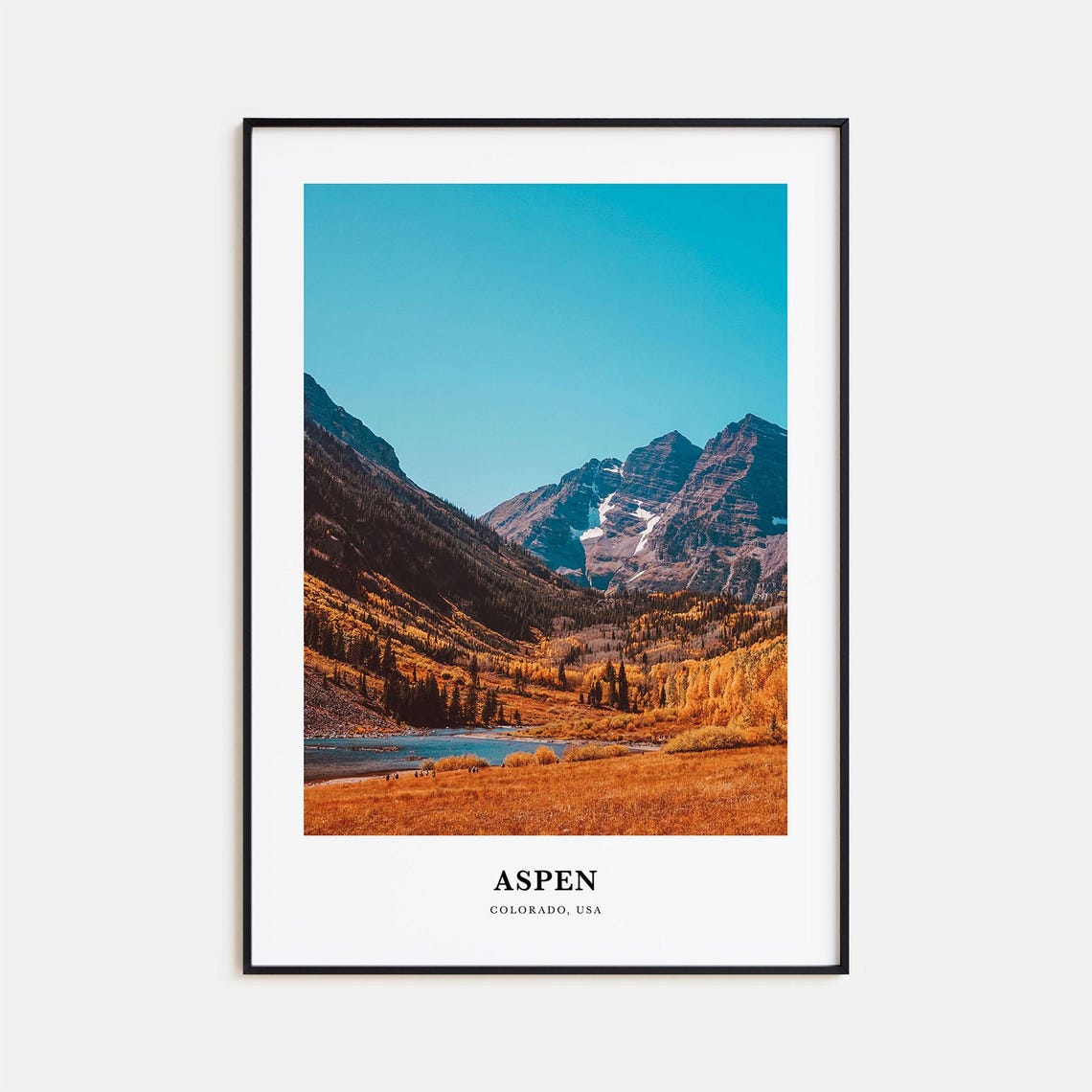 Aspen Print Aspen Photo Poster Aspen Travel Wall Art Aspen Map Print Aspen Photography Print Aspen Wall Dcor Colorado Usa