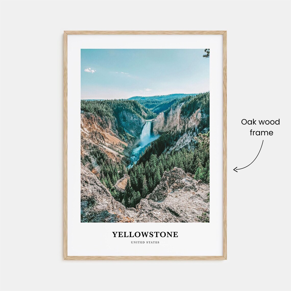 Yellowstone National Park Travel Poster, United States - Image 3