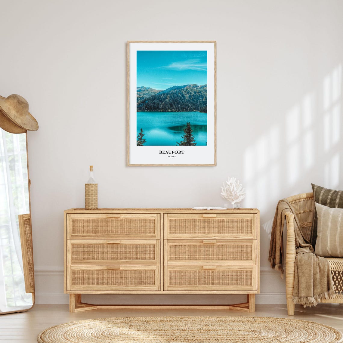 Beaufort Print France Beaufort Photo Poster Beaufort Travel Wall Art Beaufort Map Print Beaufort Photography Print Beaufort Wall Dcor - Image 2