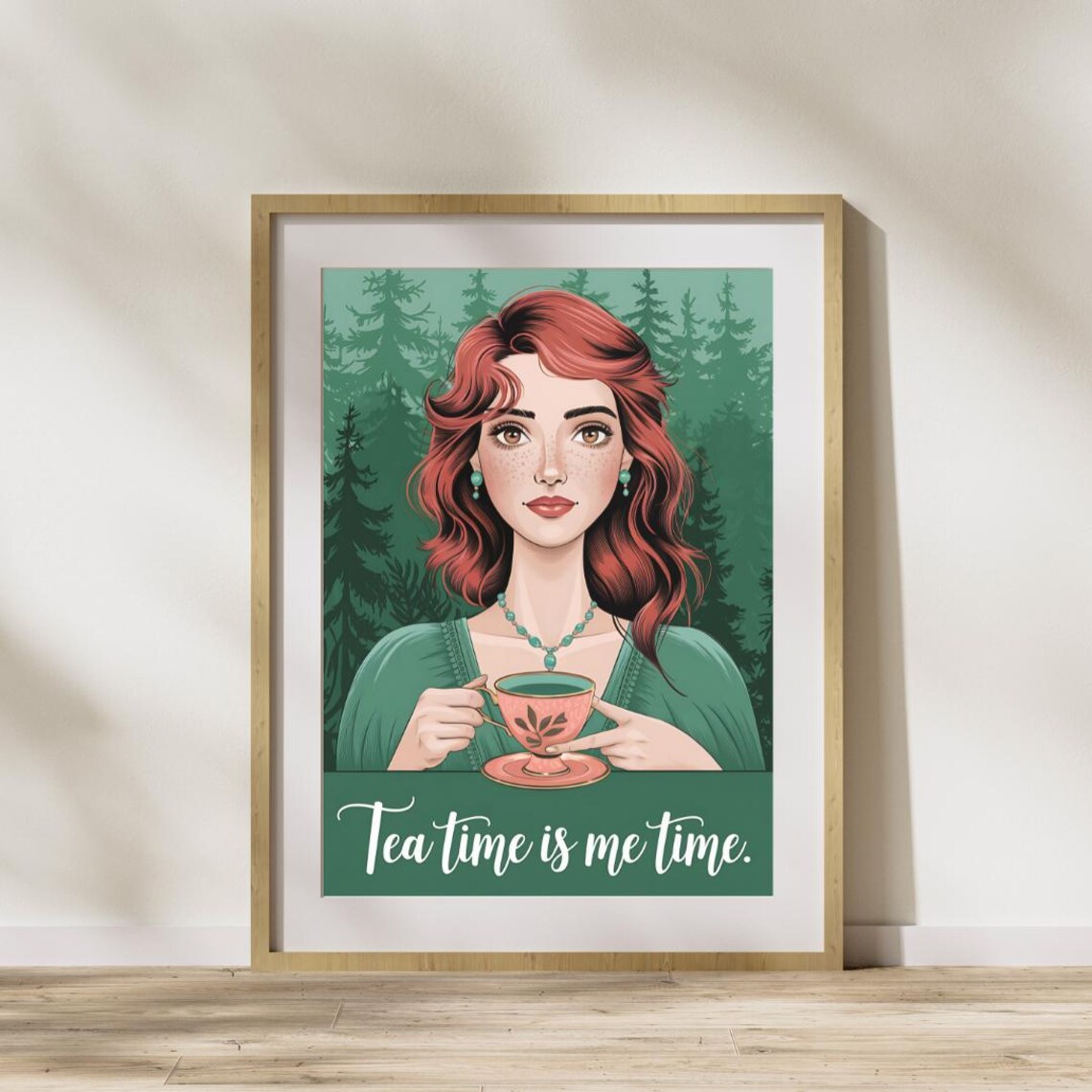 Tea Humor Art Print, Tea Lover Decor - Image 5