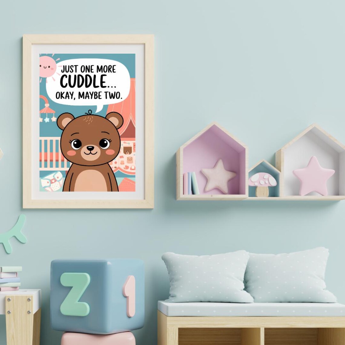 Baby Room Wall Art, Funny Gift for New Parents - Image 5