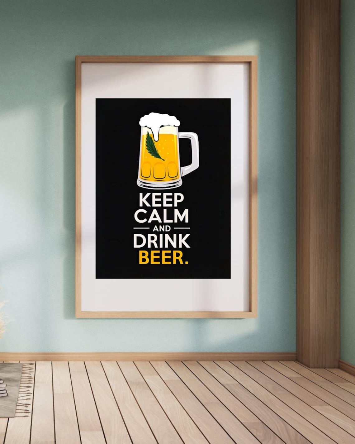 Beer Humor Poster, Beer Lovers Bar Decor - Image 6