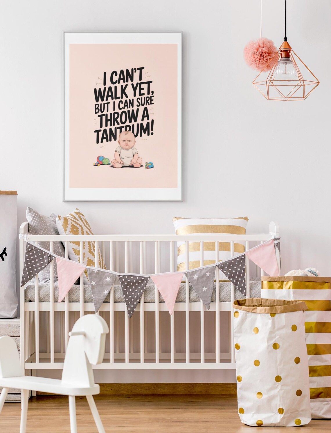 Baby Nursery Wall Art, Funny Nursery Artwork - Image 4