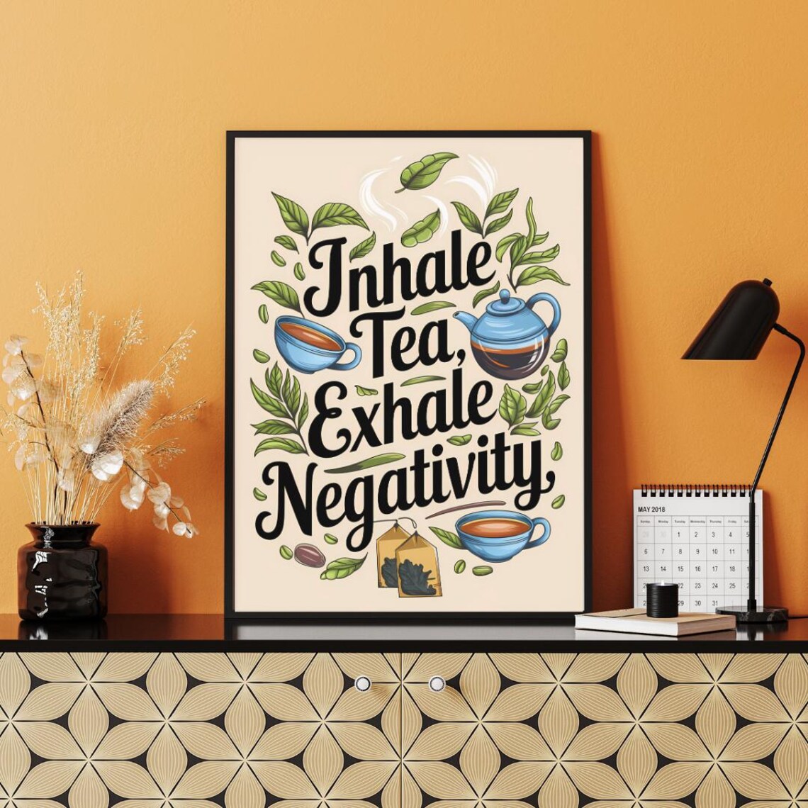 Tea Humor Wall Art Print, Tea Lover Gift - Image 3
