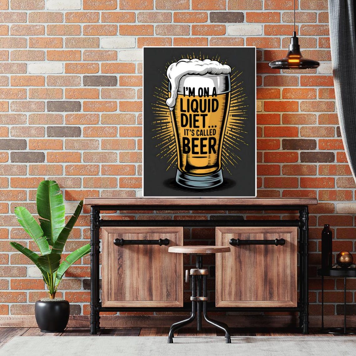 Beer Humour Art Print, Funny Beer Jokes - Image 5