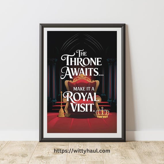 Bathroom Prints Bathroom Art Bathroom Wall Art Bathroom Decor Bathroom Wall Prints Funny Bathroom Art Print Toilet Humor Decor