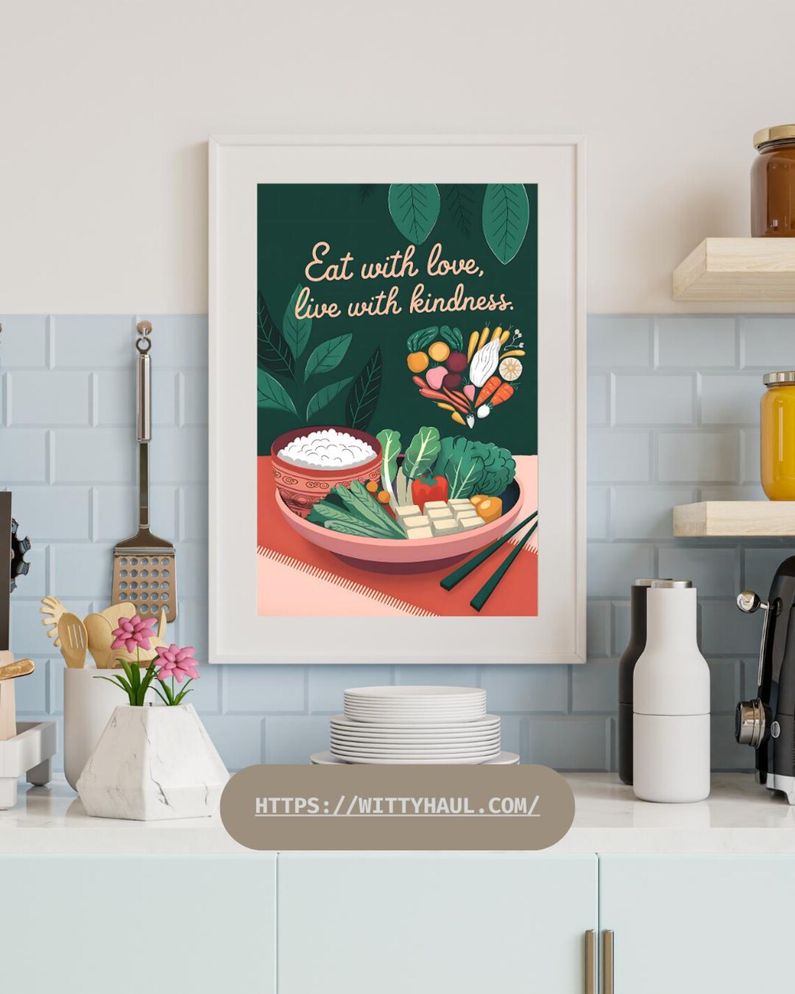 Vegan Art Print For Vegans Vegan Humor Poster Vegan Quotes For Vegan Vegan Wall Art Vegan Poster Funny Vegan Art - Image 6