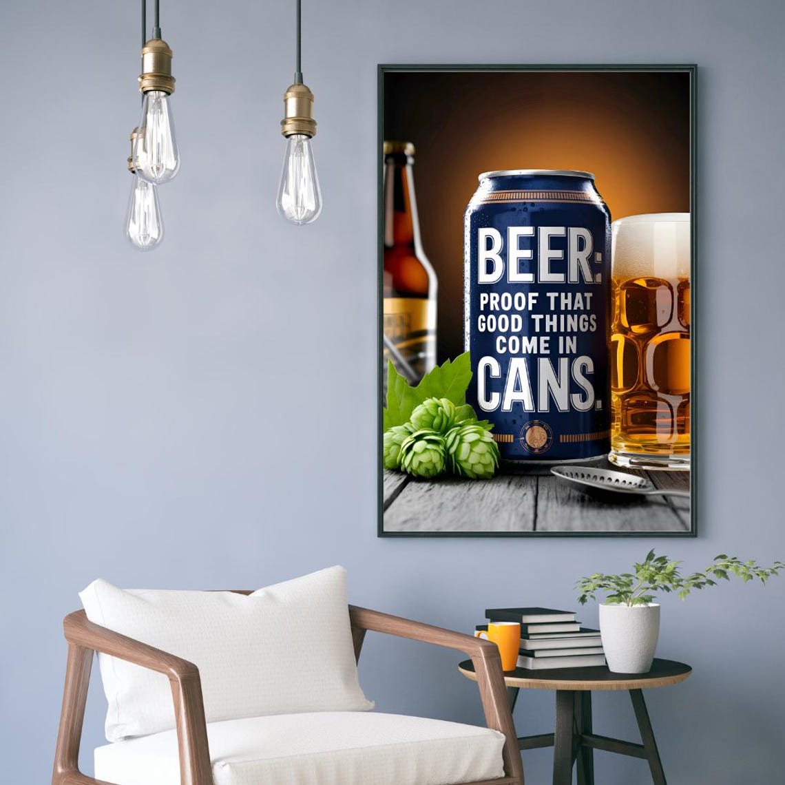 Beer Decor, Beer Humor Art Print - Image 6