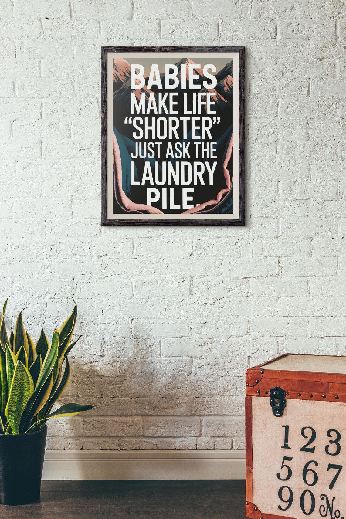 Funny Baby Nursery Decor, Humorous Art Print - Image 3